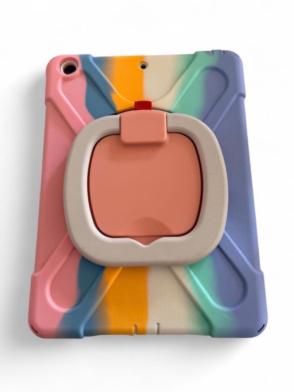 Pastel Rainbow iPad Case- Kids- iPad 10.2”- 7th, 8th, 9th Gen